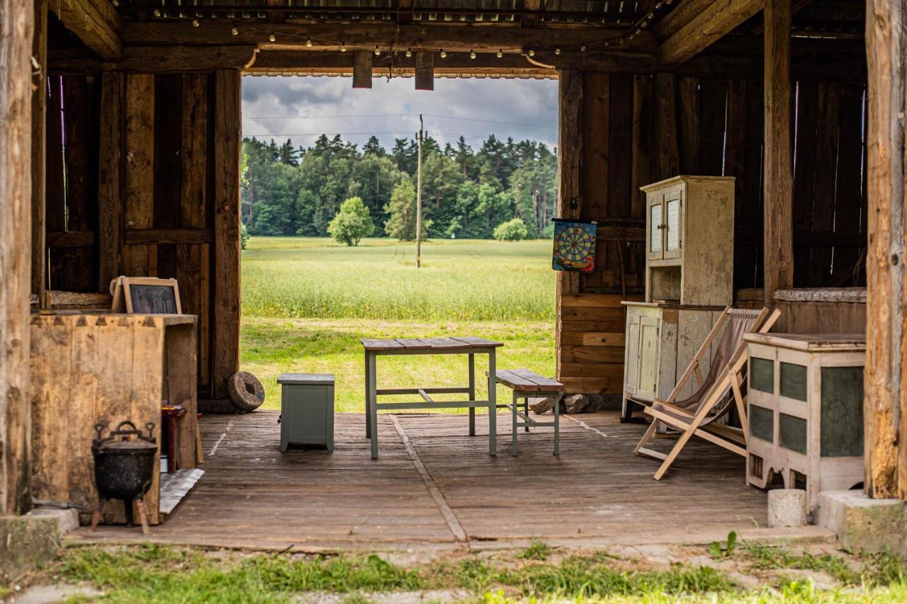 Chatka Na Roztoczu Villa Huta Lubycka Buitenkant foto